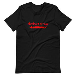 “CHECK OUT OUR COX” Dragon Boat Classic Sport Design T-Shirt