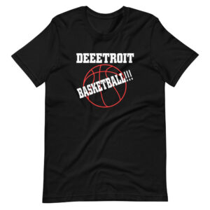 “DEEETRIOT BASKETBALL” Sports / Basketball Classic Design T-Shirt