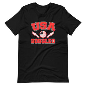 “USA BOBSLED” Sports / Bobsled Classic Design T-Shirt