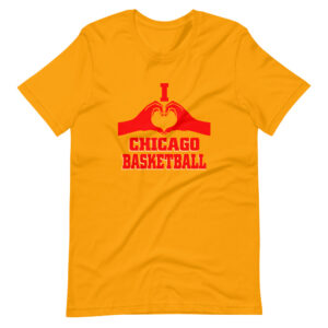 “I LOVE CHICAGO BASKETBALL” Basketball / Sport Classic Design T-Shirt