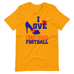 “I LOVE NEW YORK FOOTBALL” Football / Sport Fan classic Design T-Shirt