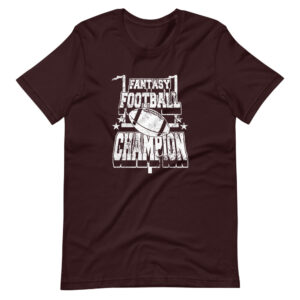 “FANTASY FOOTBALL CHAMPION” Football / Sports Classic Design T-Shirt