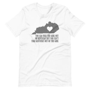 ” Kentucky Girl ” Country / State with Classic Quote Design T-Shirt