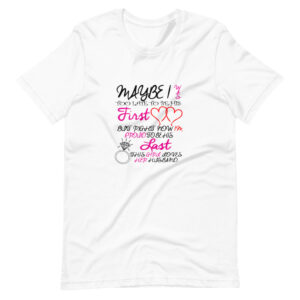 ” First & Last ” Classic Love Quote Design T-Shirt
