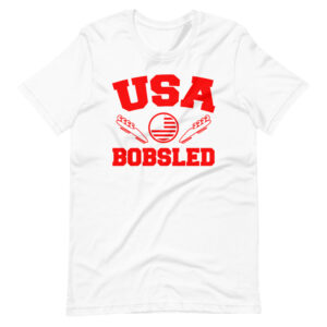 “USA BOBSLED” Sports / Bobsled Classic Design T-Shirt