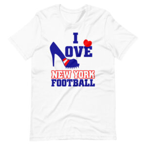“I LOVE NEW YORK FOOTBALL” Football / Sport Fan classic Design T-Shirt