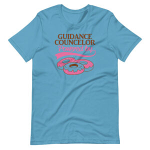 “GUIDANCE COUNCELOR POWERED BY DOUGHNUT” Guidance Councelor Classic Design T-Shirt