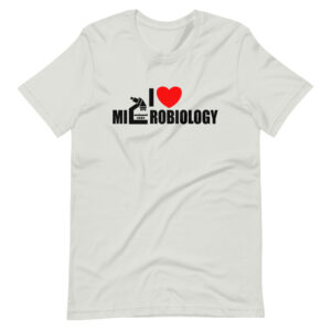 “I LOVE MICROBIOLOGY”  Microbiology / Profession Classic Design T-Shirt
