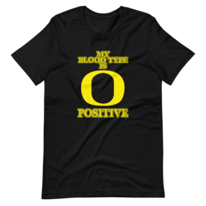 “My Blood type is O Positive” Classic Blood type Design T-Shirt