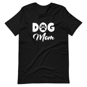 “Dog Mom” Classic Design T-Shirt
