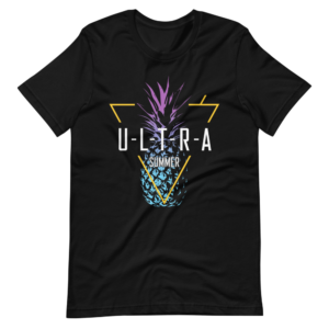 ” ULTRA SUMMER” Classic Neon Design T-Shirt