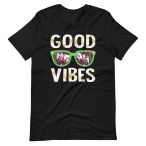 “Good Vibes” Classic Design T-Shirt