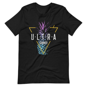 ” ULTRA SUMMER” Classic Neon Design T-Shirt