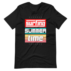 “Surfing Summer Time” Classic Summer Design T-Shirt