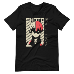 Shoto Todoroki / My Hero Academia Anime Character Design T-Shirt