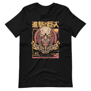 Attack On Titan / Colossal Titan Anime Character Design T-Shirt