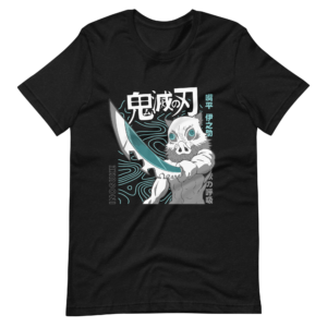 Demon Slayer Anime Character / Inosuke Classic Design T-Shirt