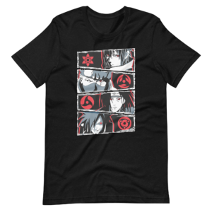 Classic Naruto / Uchiha Sharingan Anime Design T-Shirt