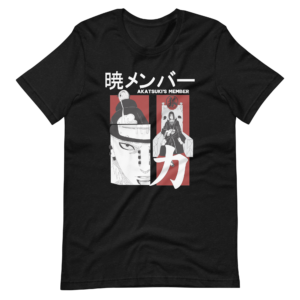 Naruto Anime / Akatsuki character Design T-Shirt