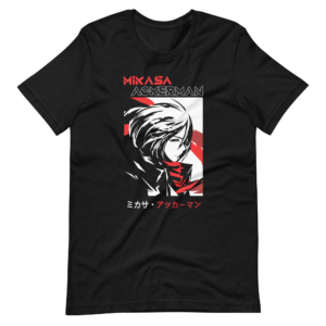 Attack On Titan / Mikasa Ackerman Anime Character Design T-Shirt