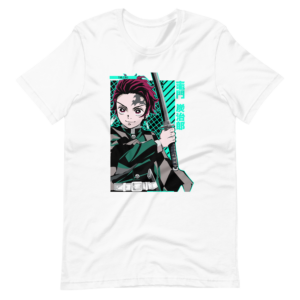 Demon Slayer Anime Character / Kamado Tanjiro Classic Design T-Shirt